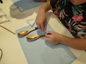 昨年の高岡漆器のワークショップの様子